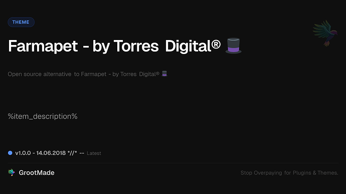 Farmapet - by Torres Digital® 🎩