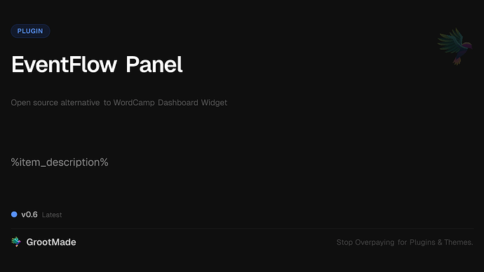EventFlow Panel