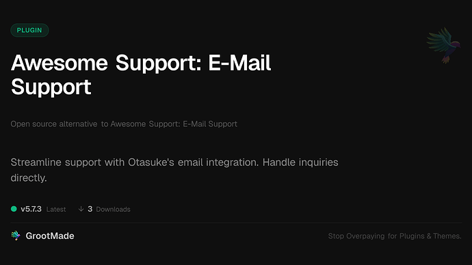 Awesome Support: E-Mail Support