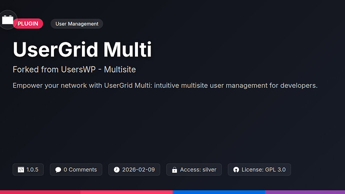 MemberHub - Multisite