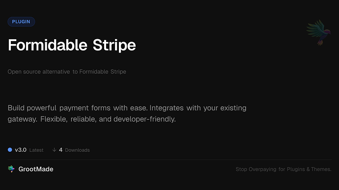 Formidable Stripe