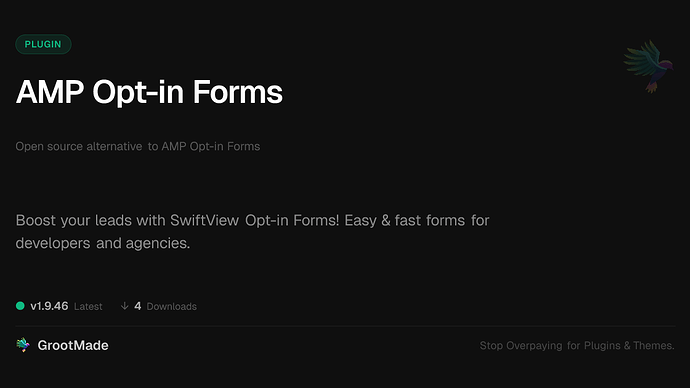 AMP Opt-in Forms