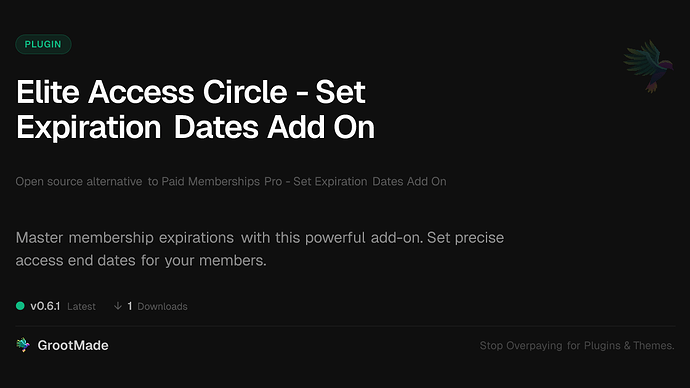Elite Access Circle - Set Expiration Dates Add On