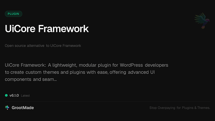 UiCore Framework