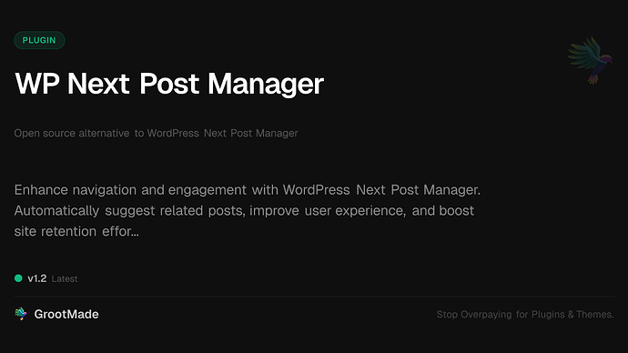 WP Next Post Manager