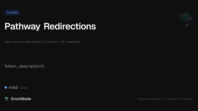 Pathway Redirections