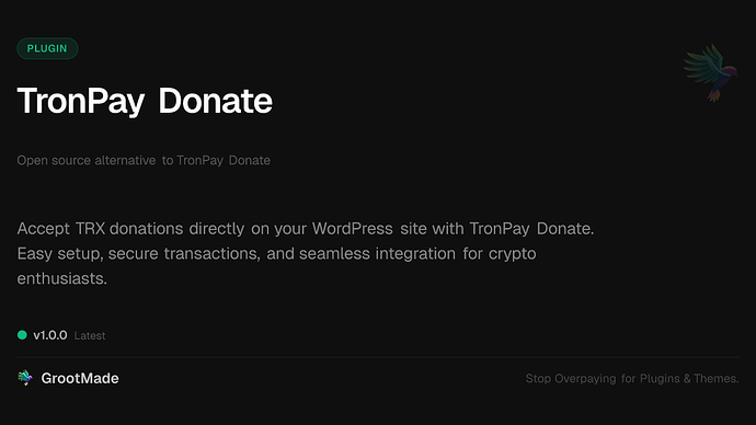 TronPay Donate
