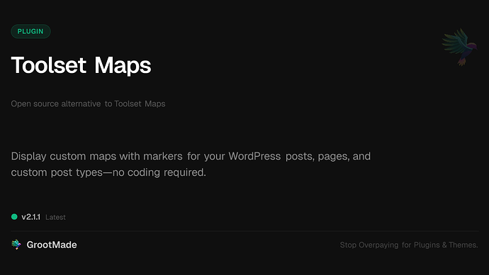 Toolset Maps