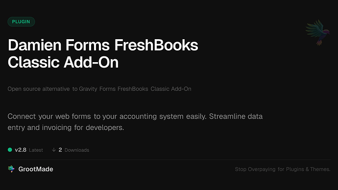 Damien Forms FreshBooks Classic Add-On