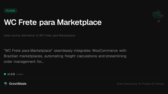WC Frete para Marketplace