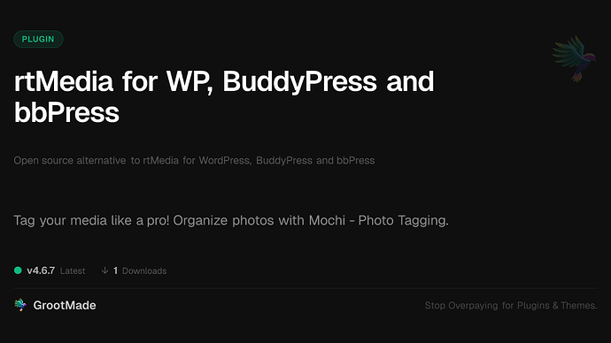 rtMedia for WP, BuddyPress and bbPress