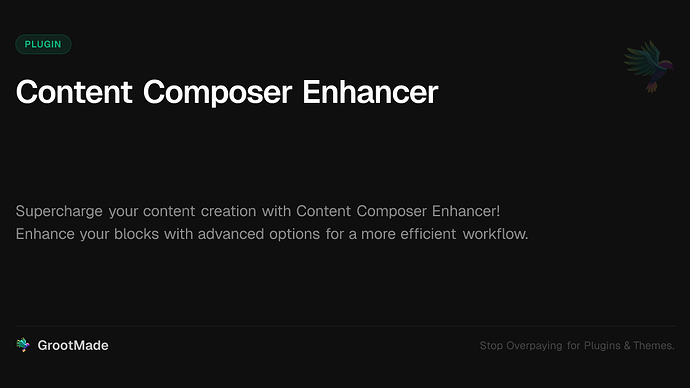 Content Composer Enhancer