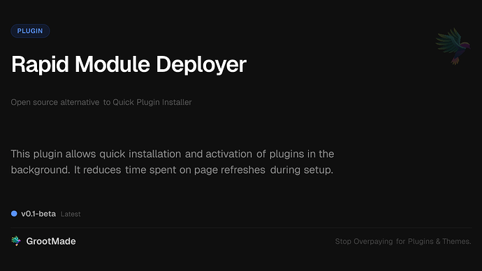 Rapid Module Deployer