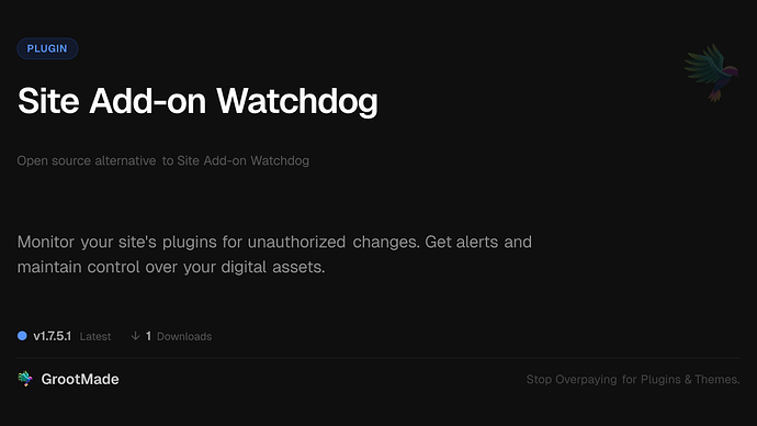 Site Add-on Watchdog