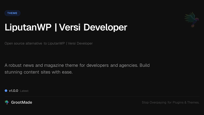 LiputanWP | Versi Developer