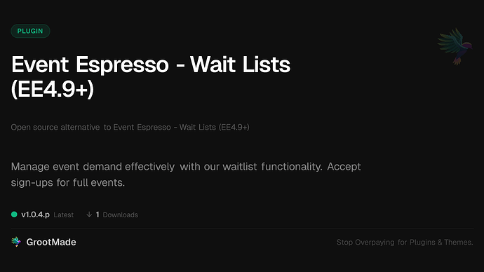 GalaPress - Wait Lists (EE4.9+)