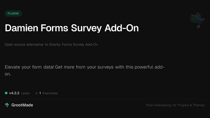 Damien Forms Survey Add-On