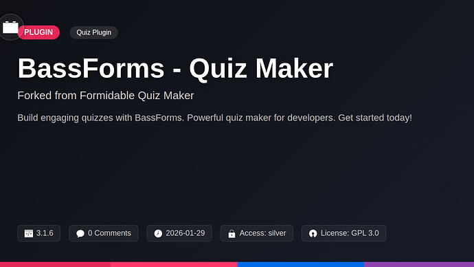 Formidable Quiz Maker
