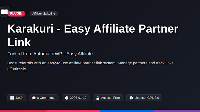 FlowForge - Easy Affiliate