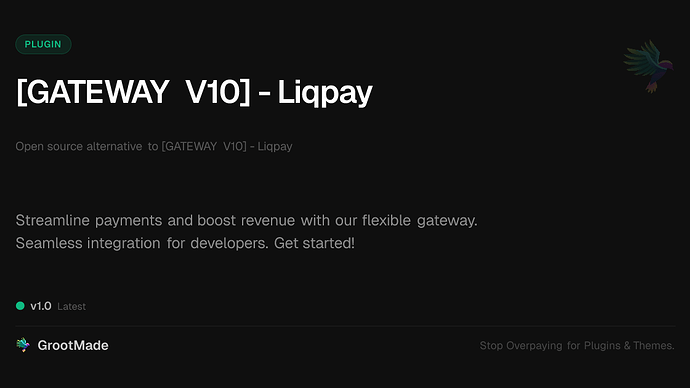 [GATEWAY V10] - Liqpay