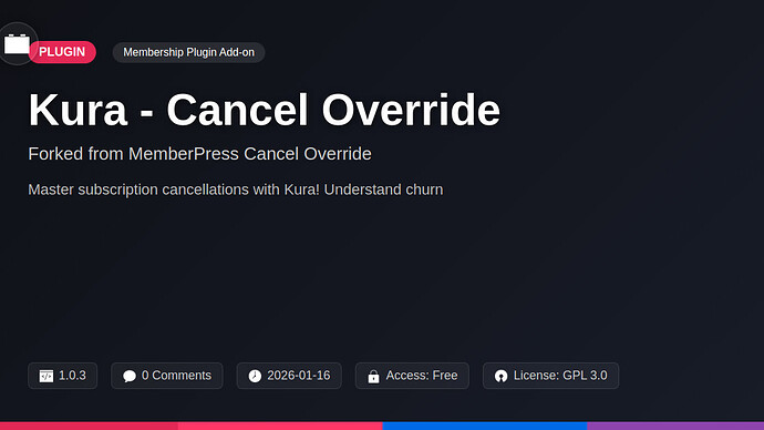 MemberPress Cancel Override