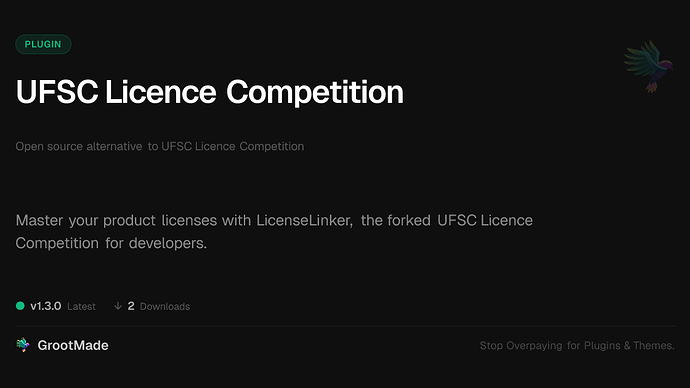 UFSC Licence Competition