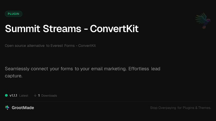 Summit Streams - ConvertKit