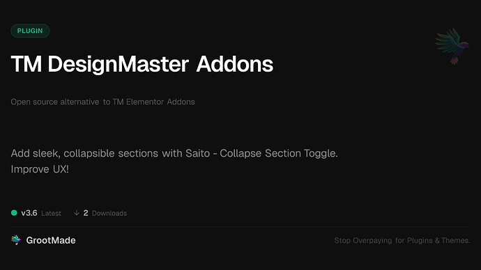 TM DesignMaster Addons