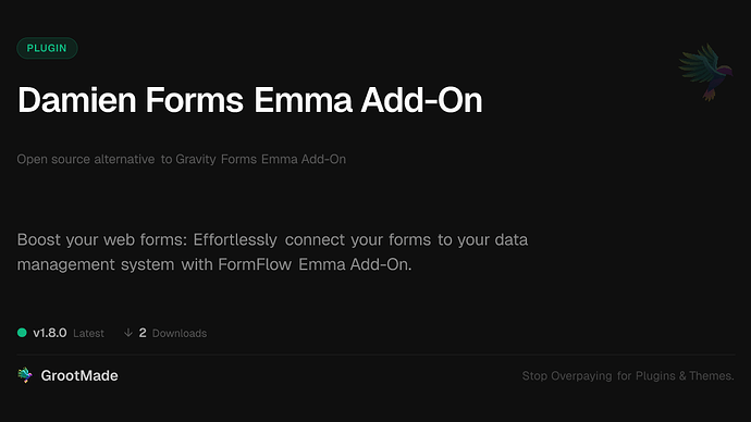 Damien Forms Emma Add-On