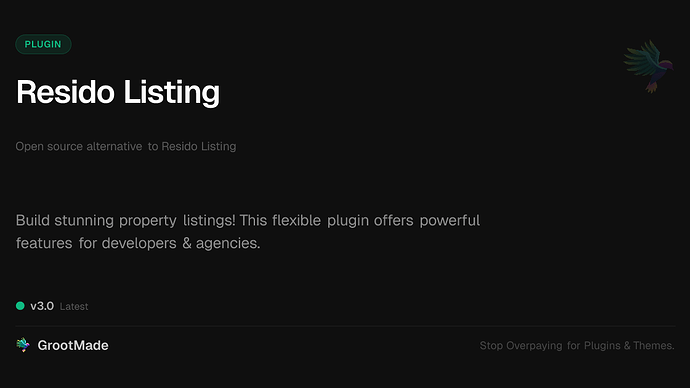 Resido Listing