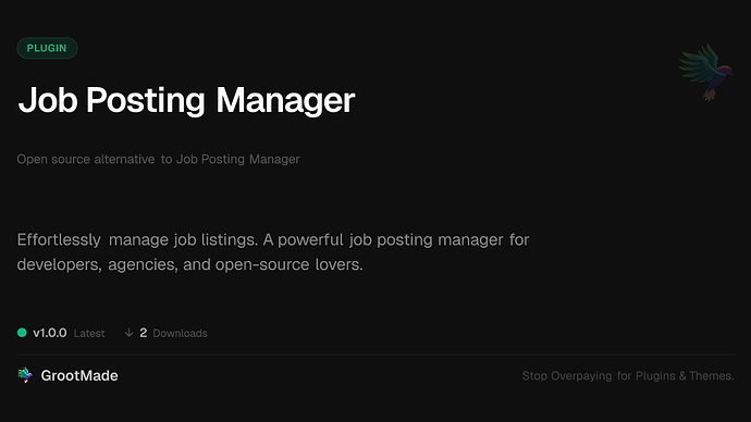 Job Posting Manager