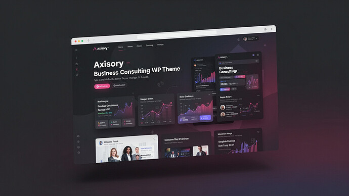 Axisory - Business Consulting WP Theme