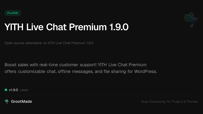 YITH Live Chat Premium 1.9.0