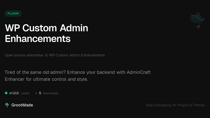 WP Custom Admin Enhancements