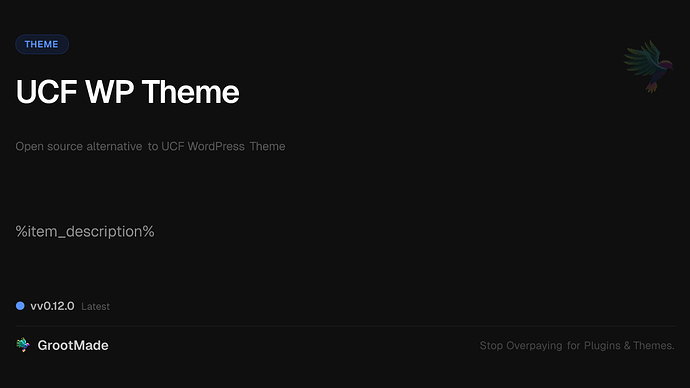UCF WP Theme