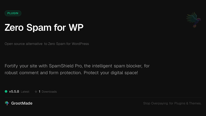 Zero Spam for WP