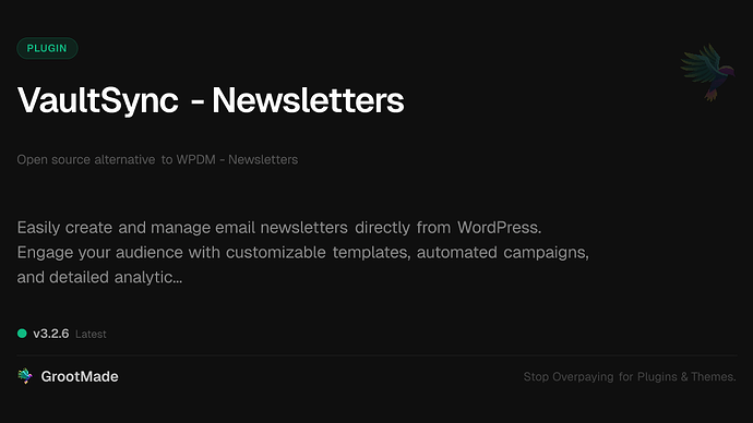 VaultSync - Newsletters