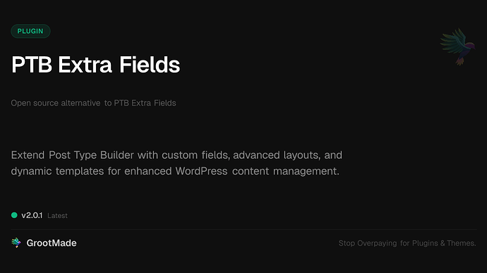 PTB Extra Fields