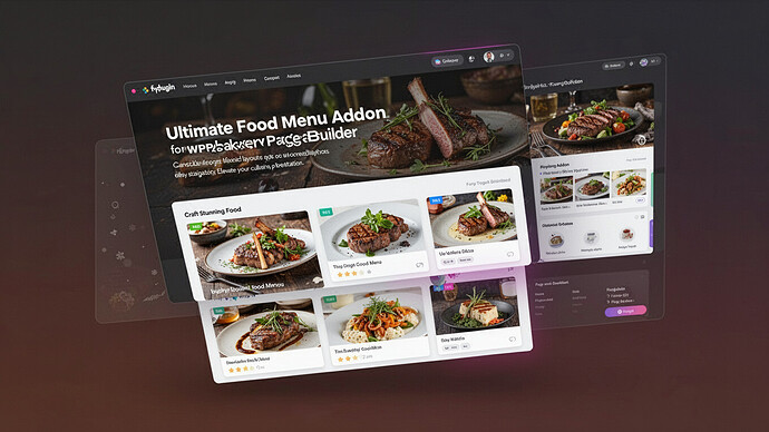 Ultimate Food Menu Addon for WPBakery Page Builder (formerly Visual Composer)