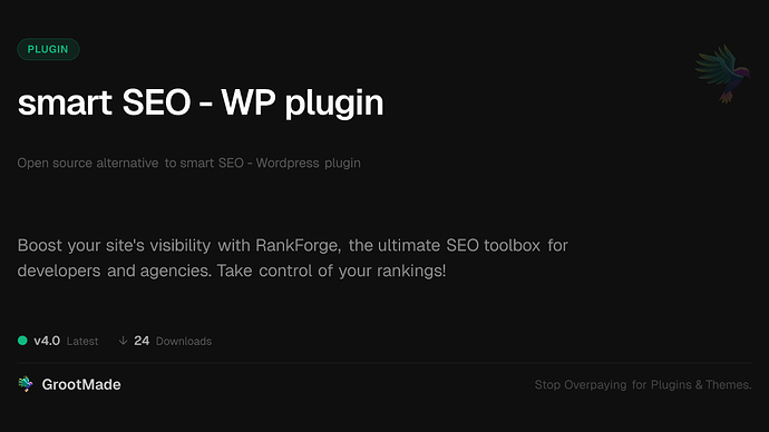 smart SEO - WP plugin