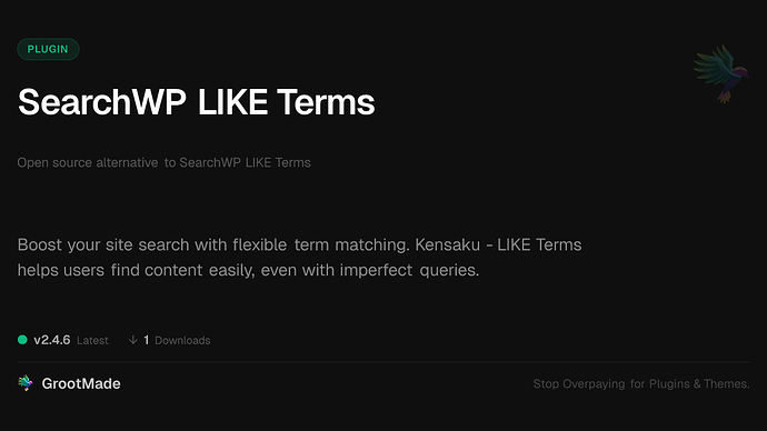 SearchWP LIKE Terms