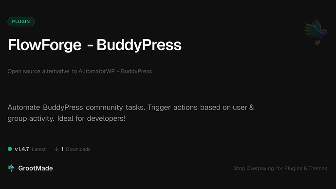 FlowForge - BuddyPress