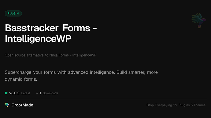 Basstracker Forms - IntelligenceWP
