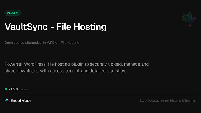 VaultSync - File Hosting