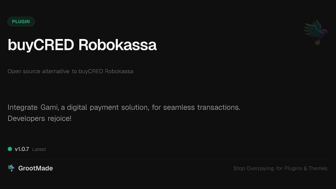 buyCRED Robokassa
