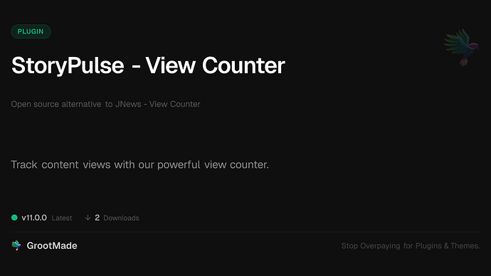 StoryPulse - View Counter