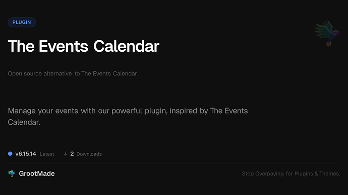 The Events Calendar