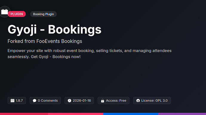 FooEvents Bookings