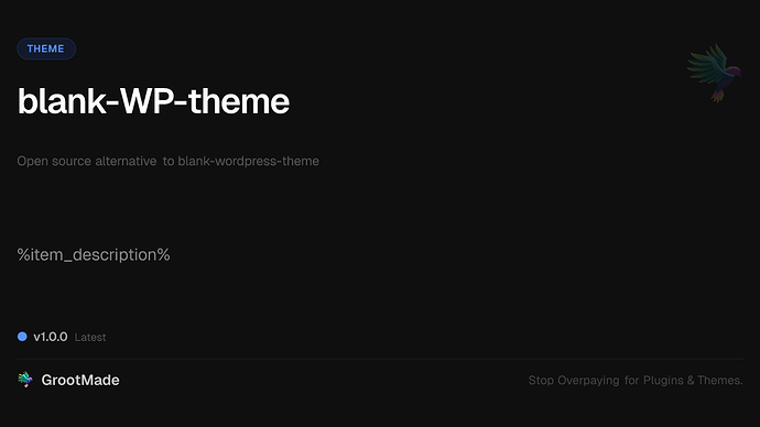 blank-WP-theme