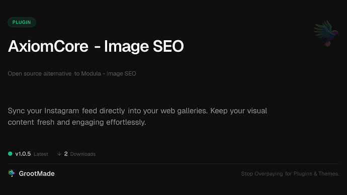 AxiomCore - Image SEO